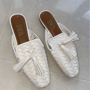 Zara loafer mules!